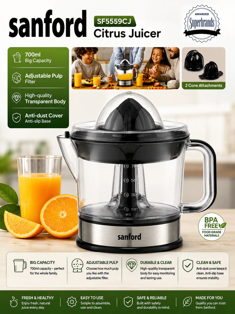 Sanford Pulp Citrus Juicer